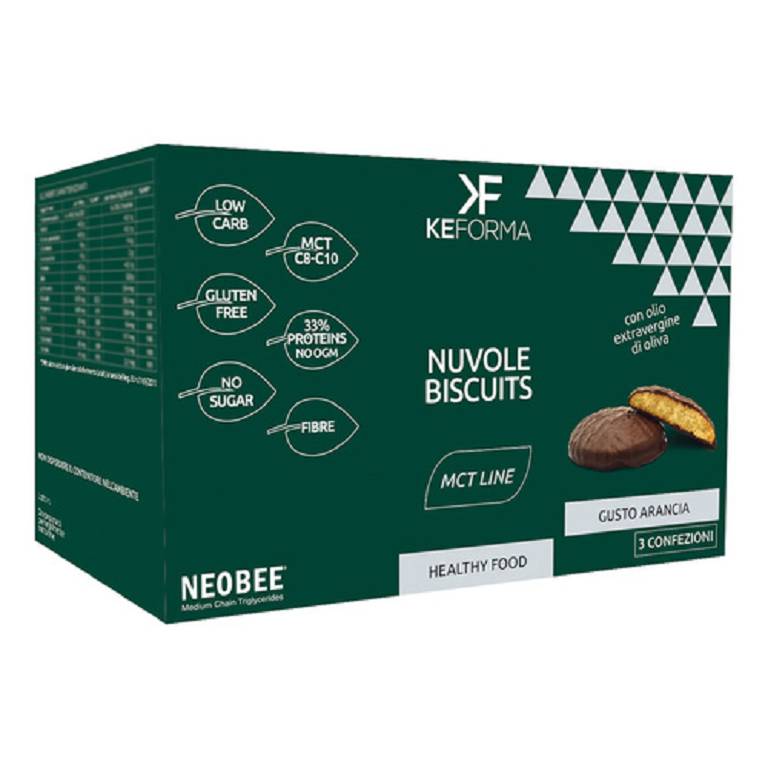 MCT NUVOLE BISCUITS ARA 3X40G